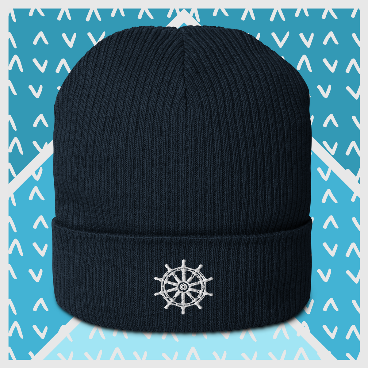 51 - Rudder Organic ribbed beanie