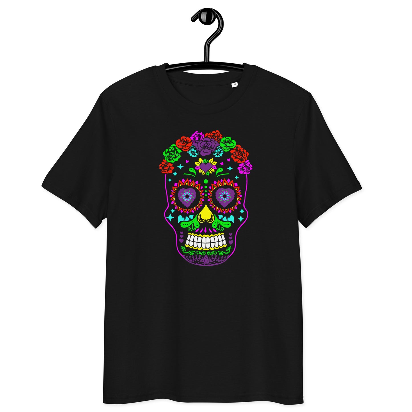 15 T-S Dia Muertos UNISEXE ( coton bio )