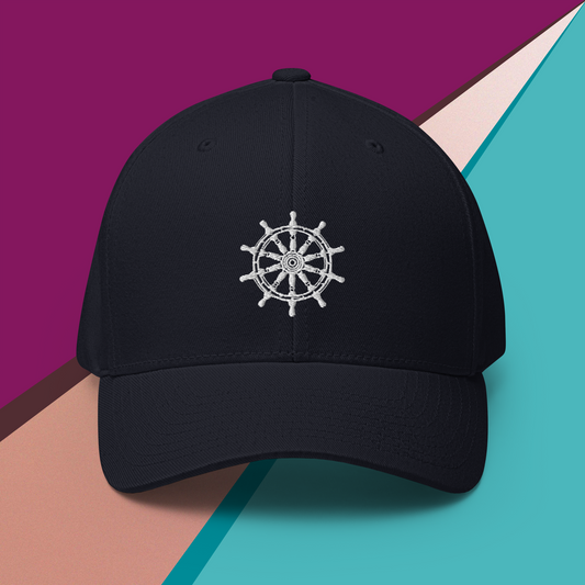 43 - Rudder Baseball Cap Flexfit 6277 embroidered