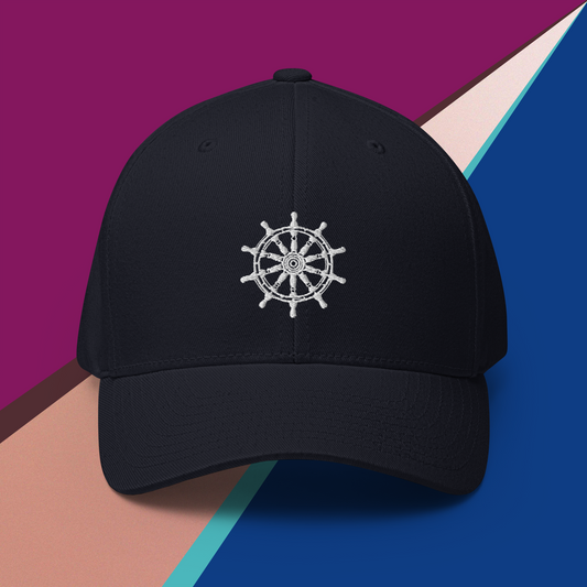 41 - Rudder Baseball Cap Flexfit 6277 embroidered