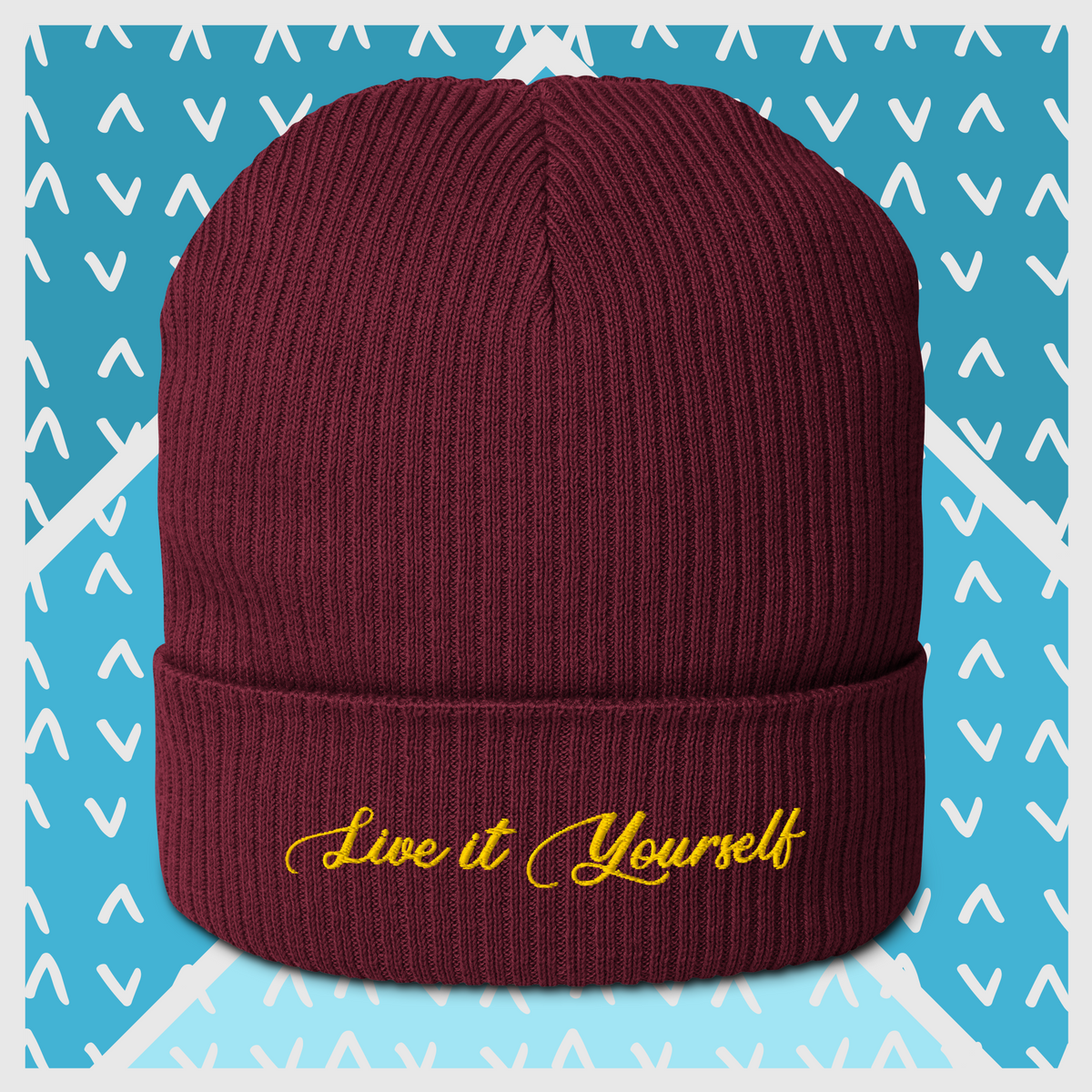 53 - LIY Organic ribbed beanie
