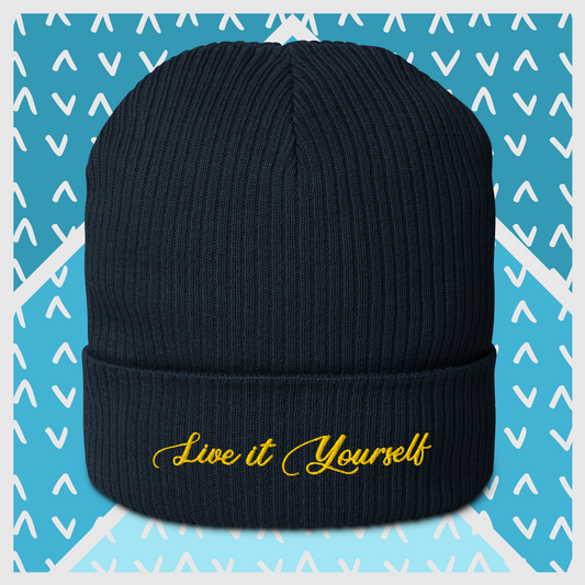 53 - LIY Organic ribbed beanie