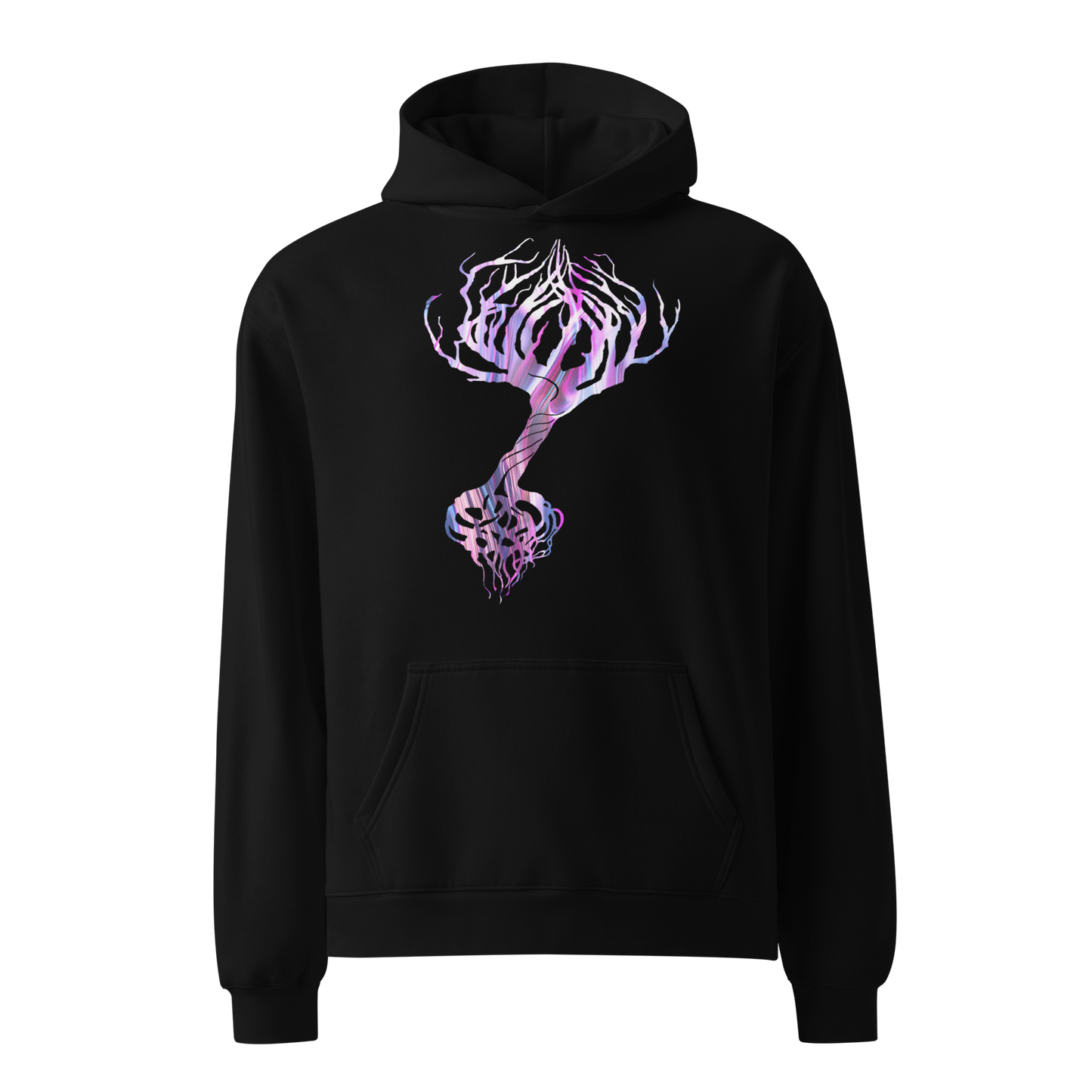 08 Hoodie AS Colour 5161 Intertwined Trees Holo UNISEX ( 80% coton )
