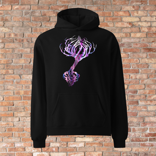 33 - Intertwined Trees Holo UNISEX Hoodie ( structured brushed cotton )